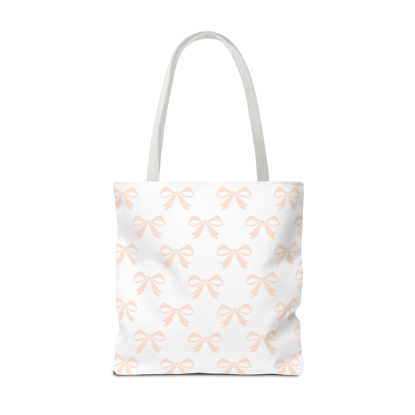Tote Bag (AOP) Girlie Bow Light Pink