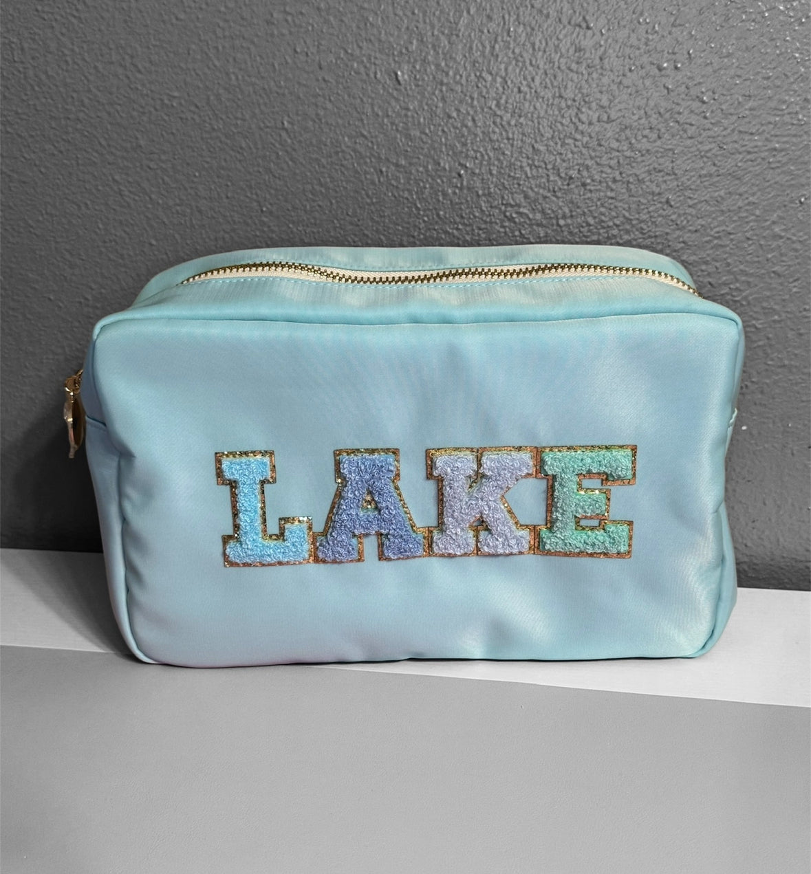 Blue Lake Patch Bag