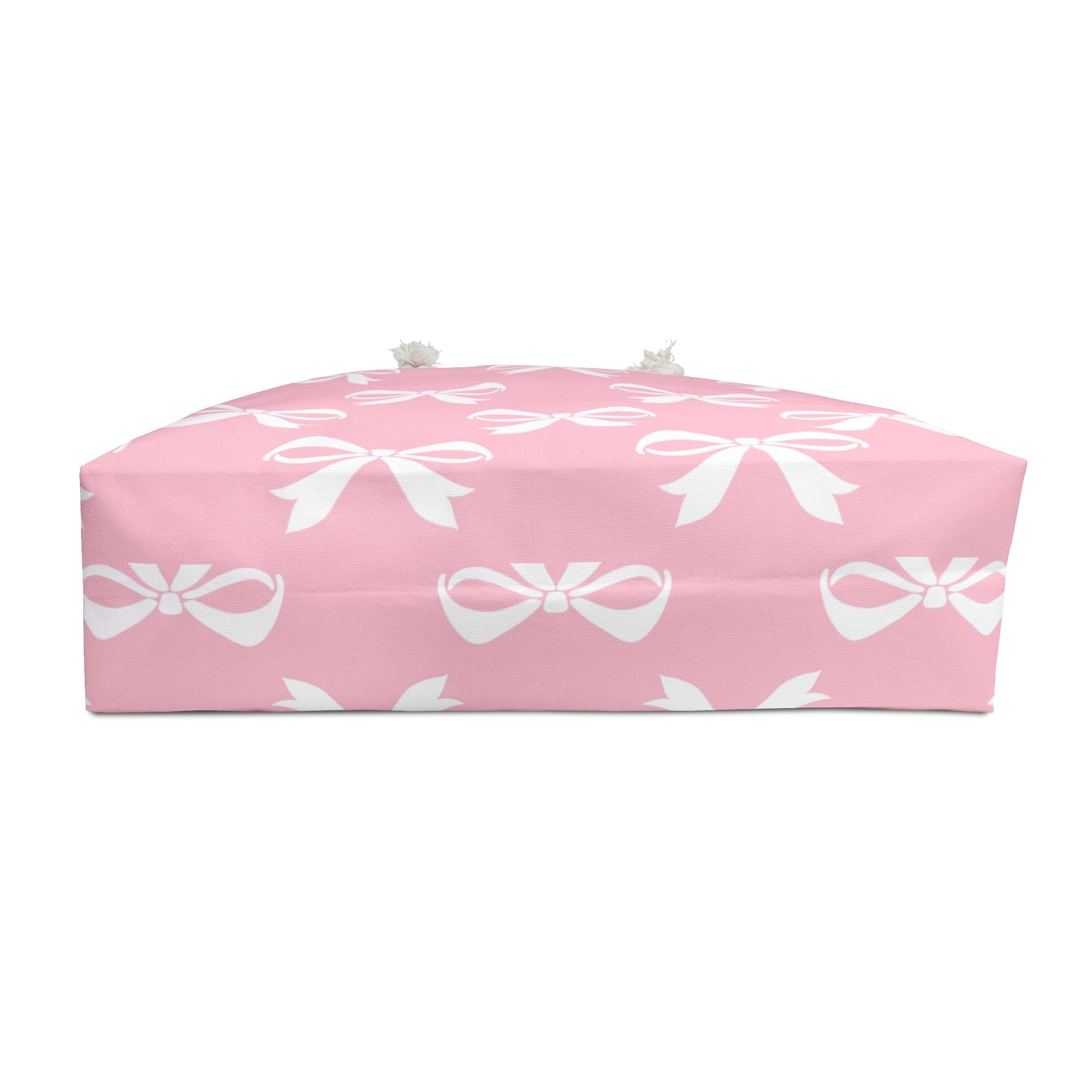 Weekender Bag Girlie Bow Pink Solid