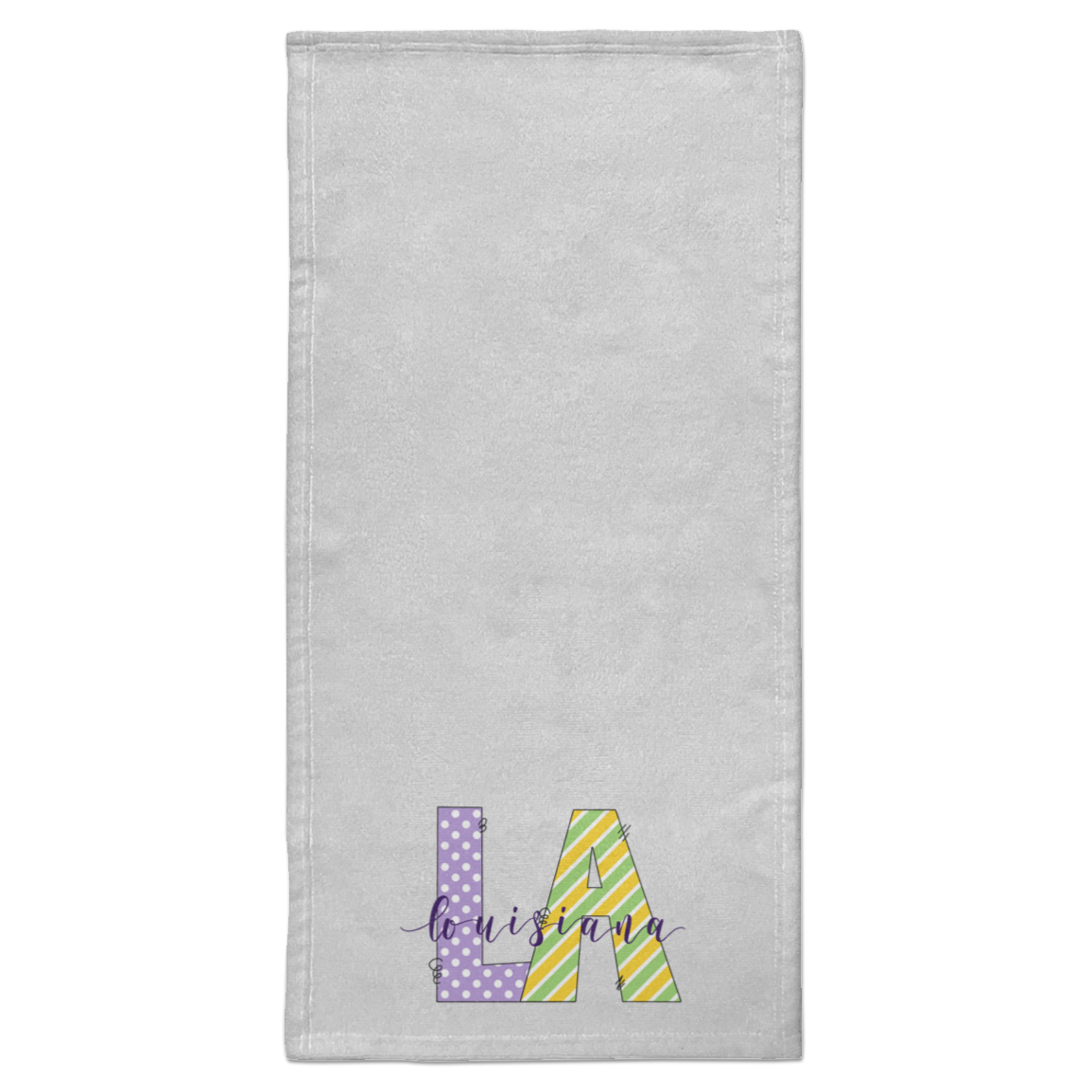 Mardi Gras LA Hand Towel - 15x30