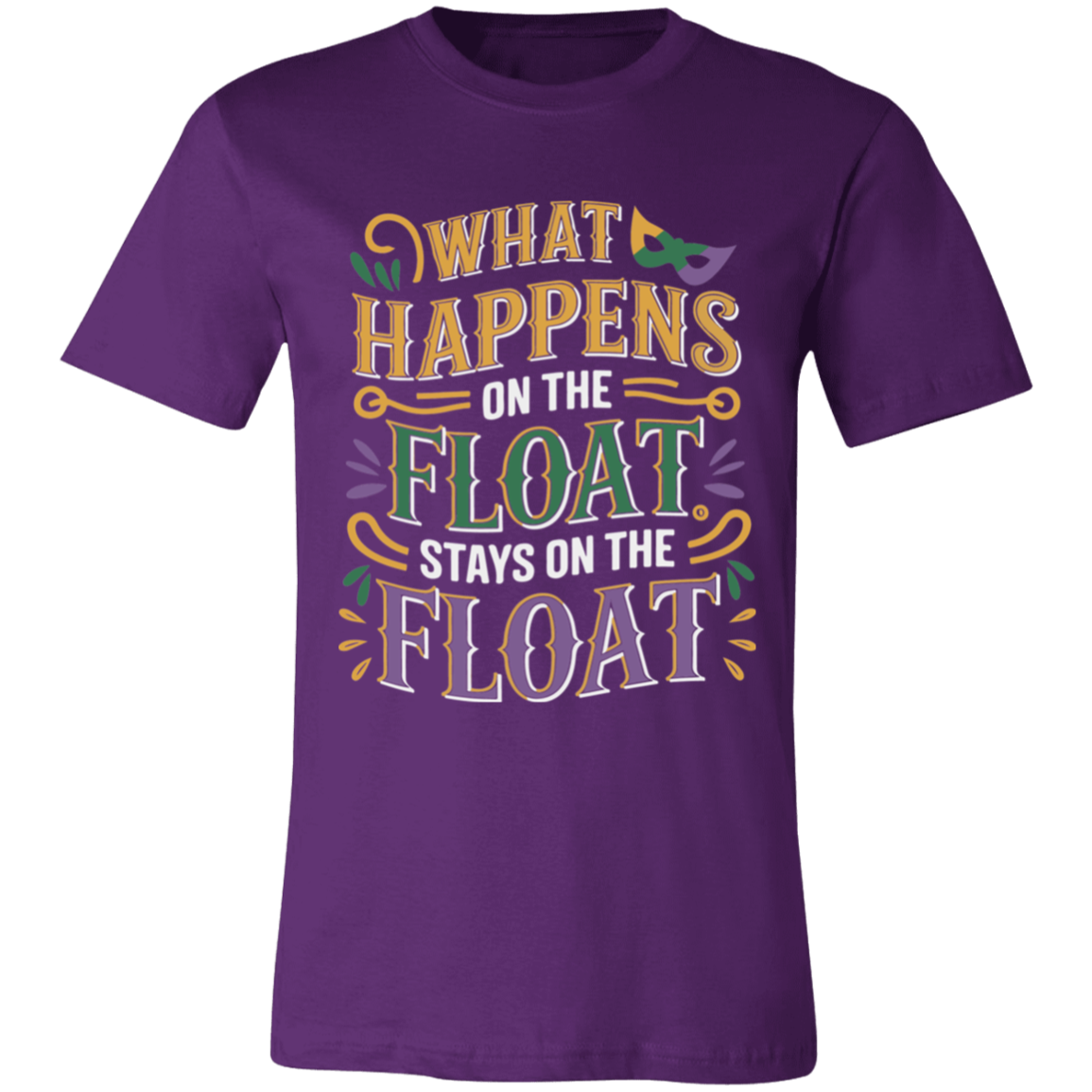 What Happens On The Float Unisex Jersey Short-Sleeve T-Shirt