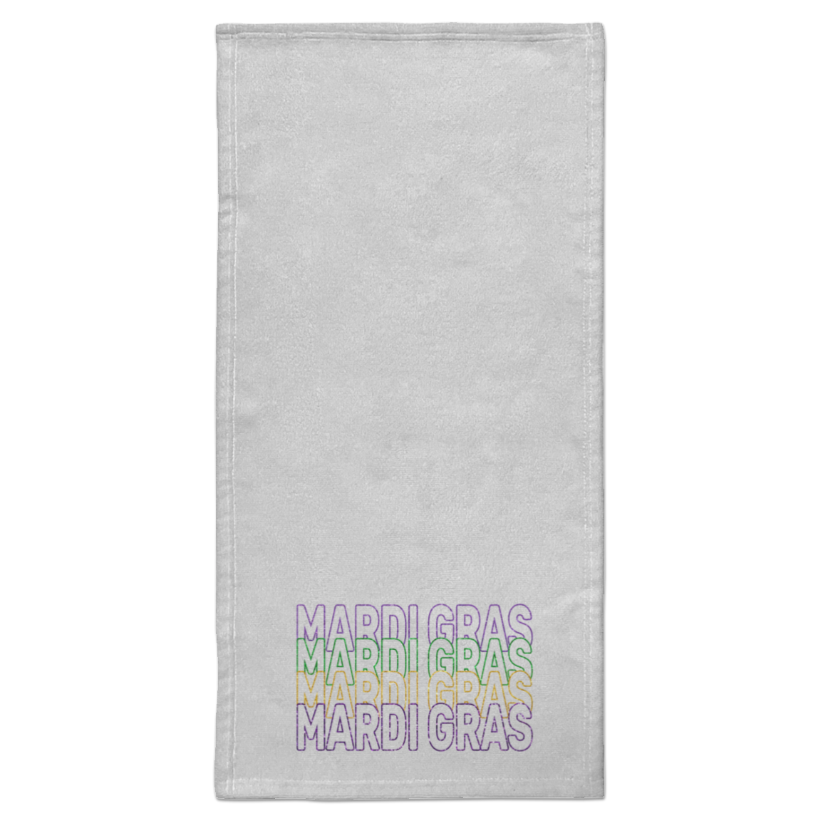 Mardi Mardi Gras Hand Towel - 15x30