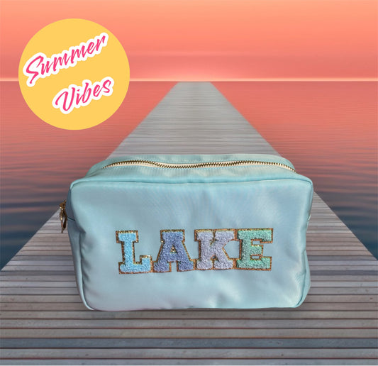 Blue Lake Patch Bag