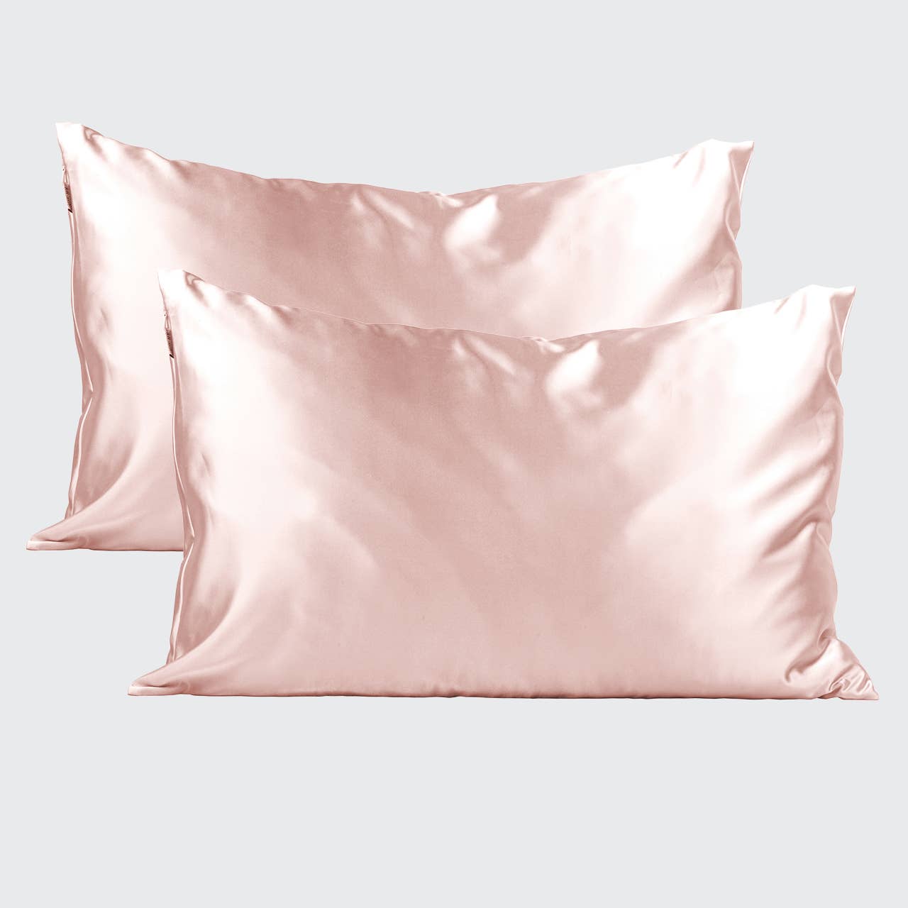 Satin Pillowcase 2pc Set - Blush - Southern Chic Magnolias, LLC