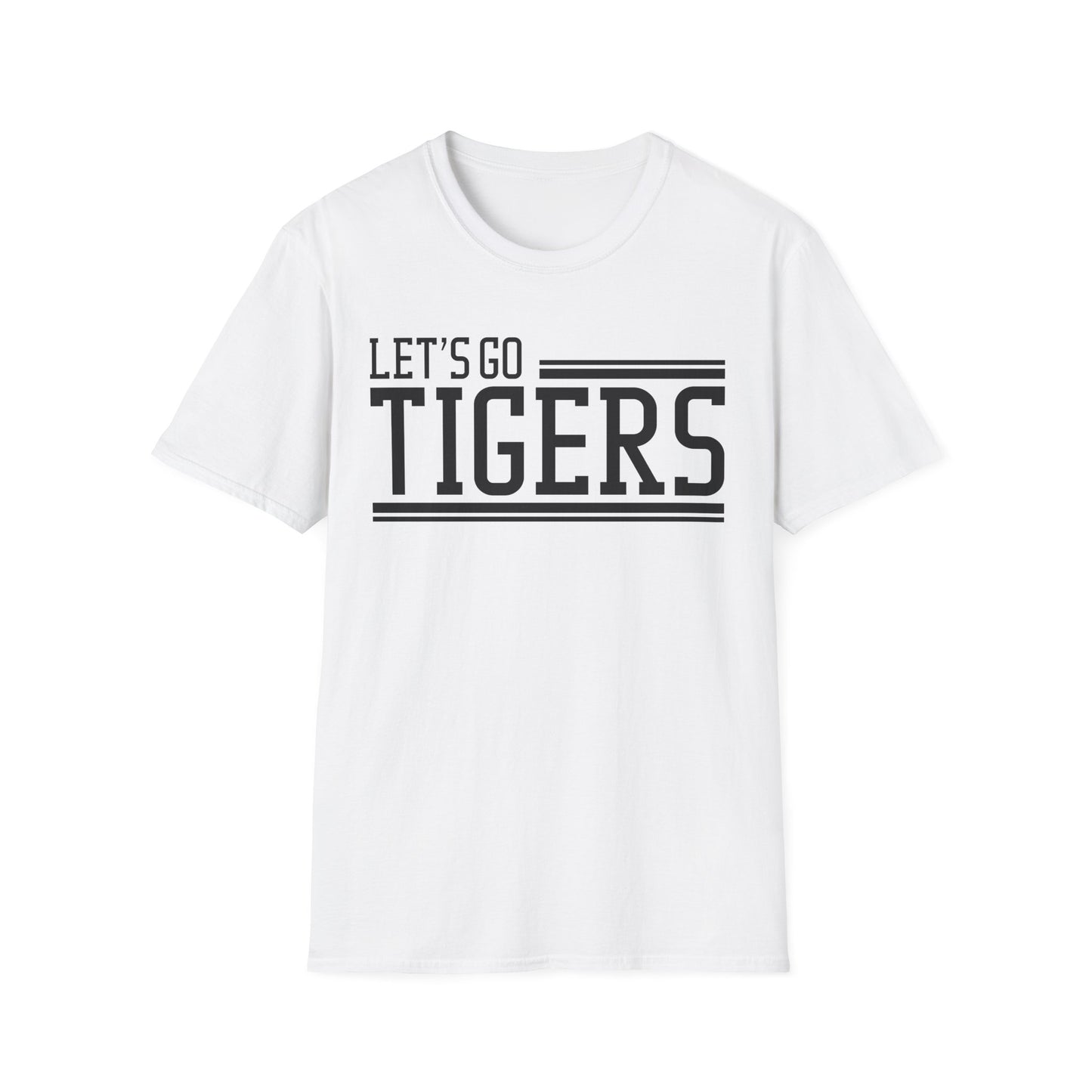 Lets Go Tigers Unisex Softstyle T-Shirt