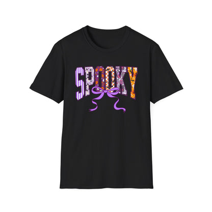 Preppy Spooky Coquette Unisex Softstyle T-Shirt