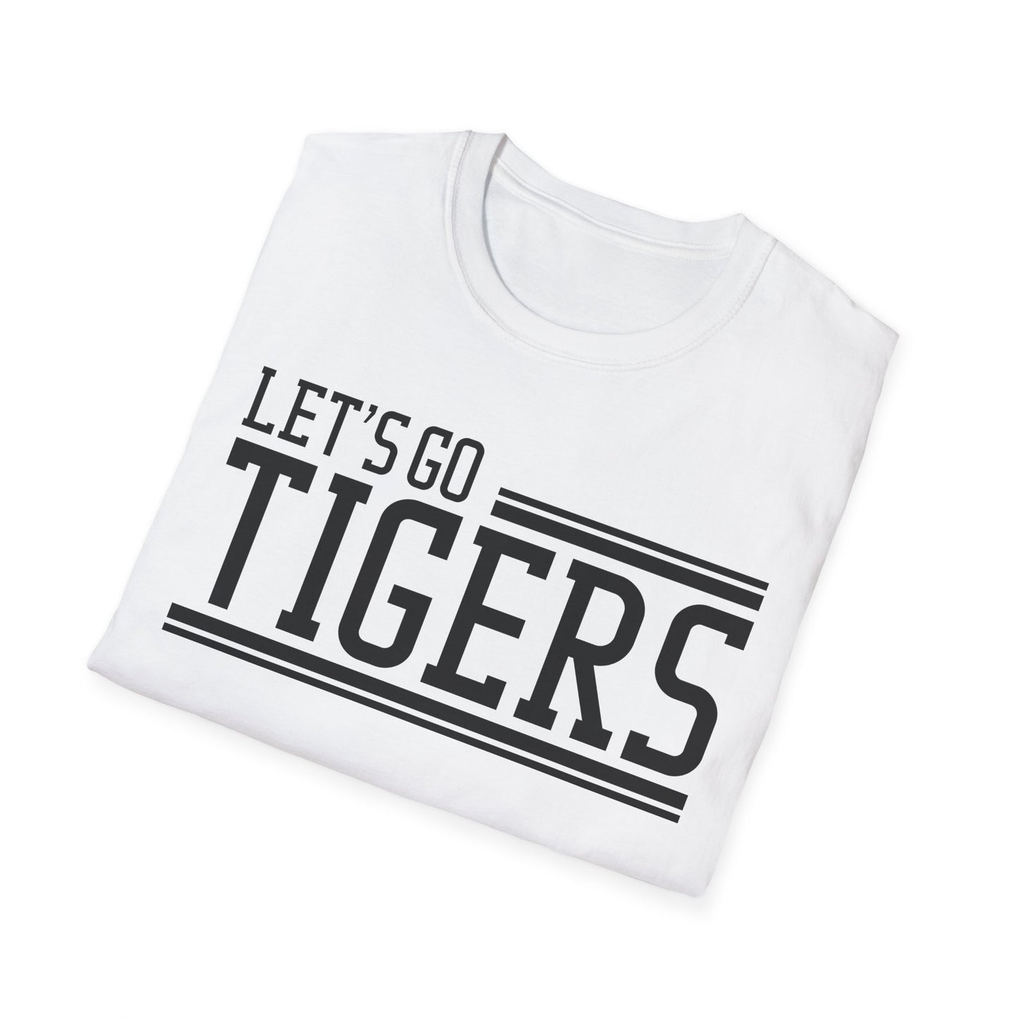 Lets Go Tigers Unisex Softstyle T-Shirt