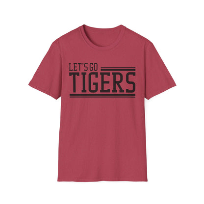 Lets Go Tigers Unisex Softstyle T-Shirt