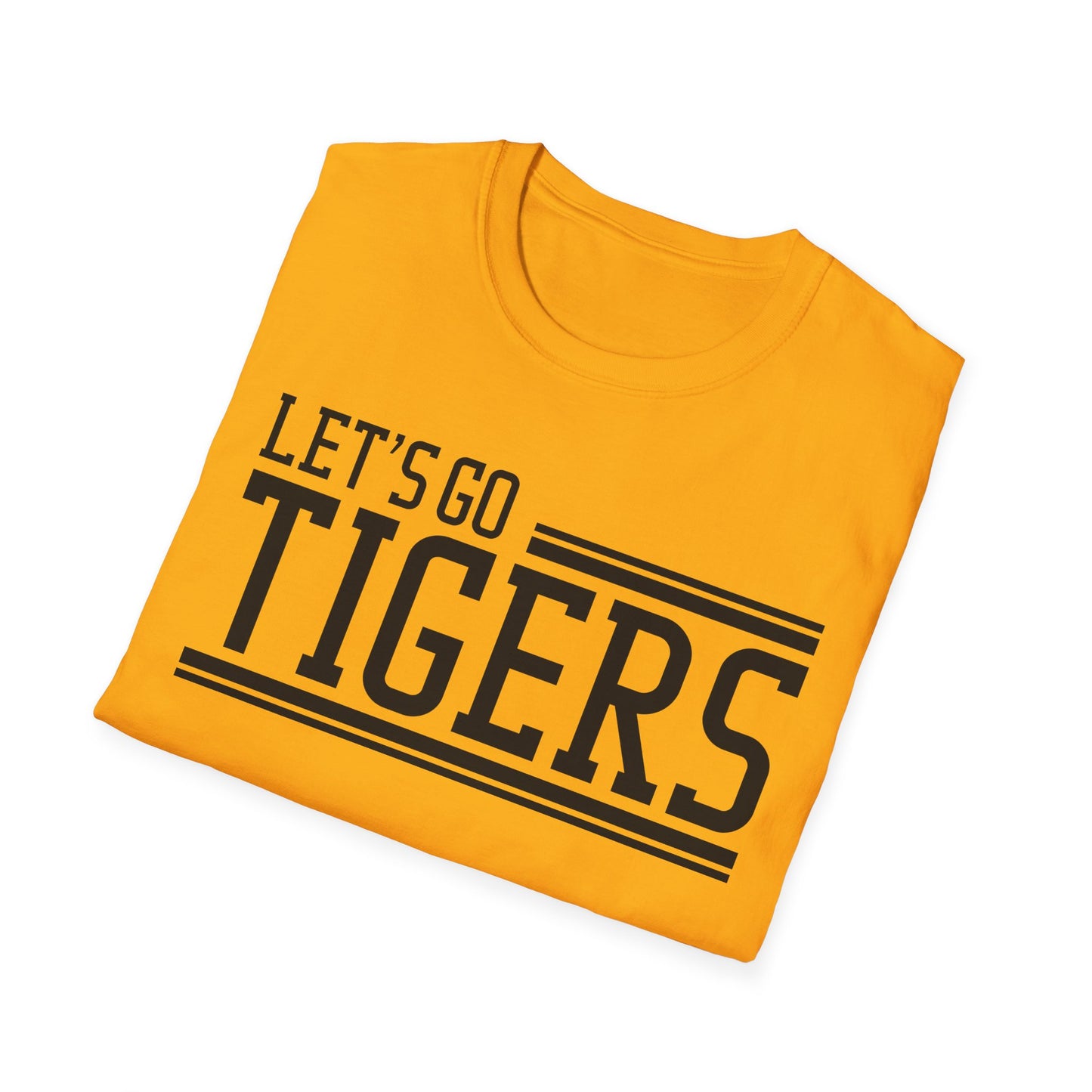 Lets Go Tigers Unisex Softstyle T-Shirt