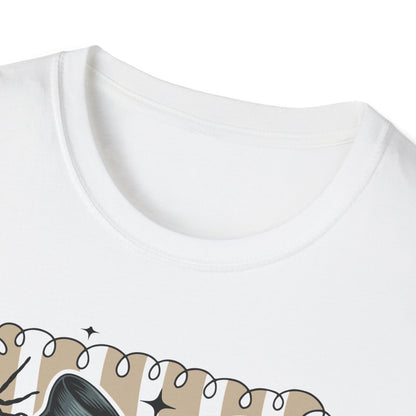 Skull Coquette Bow Unisex Softstyle T-Shirt