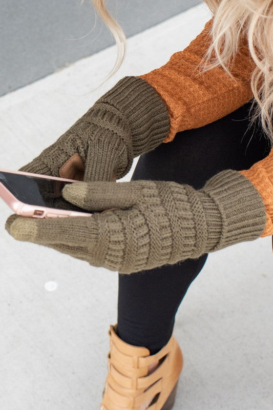 CC Popular Touchscreen Gloves - Southern Chic Magnolias, LLC