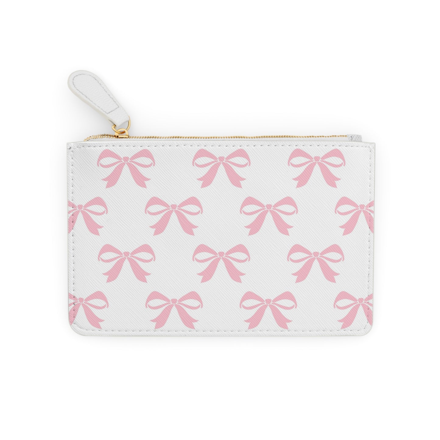 Mini Clutch Bag Girlie Bow Pink