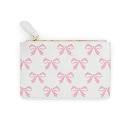 Mini Clutch Bag Girlie Bow Pink
