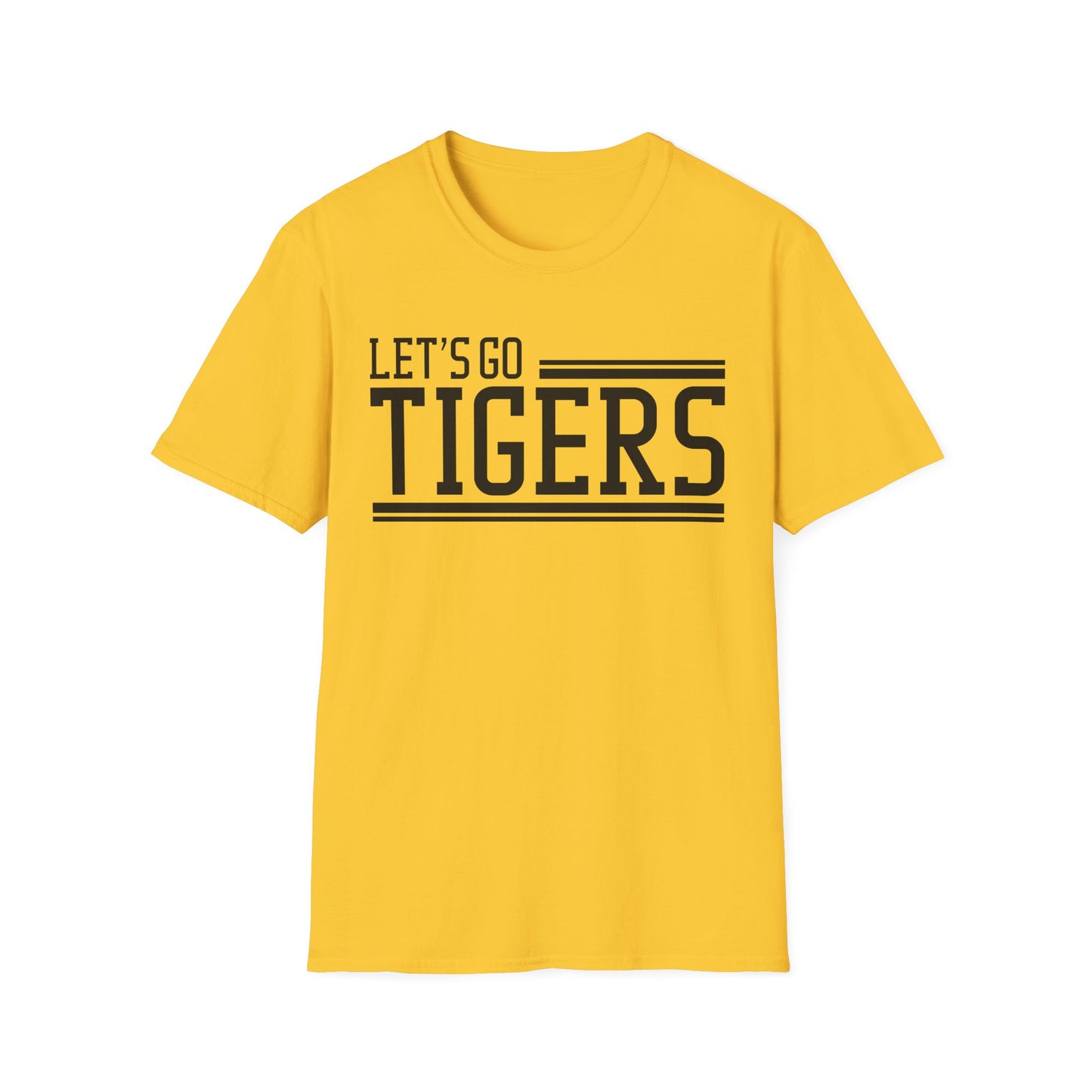 Lets Go Tigers Unisex Softstyle T-Shirt