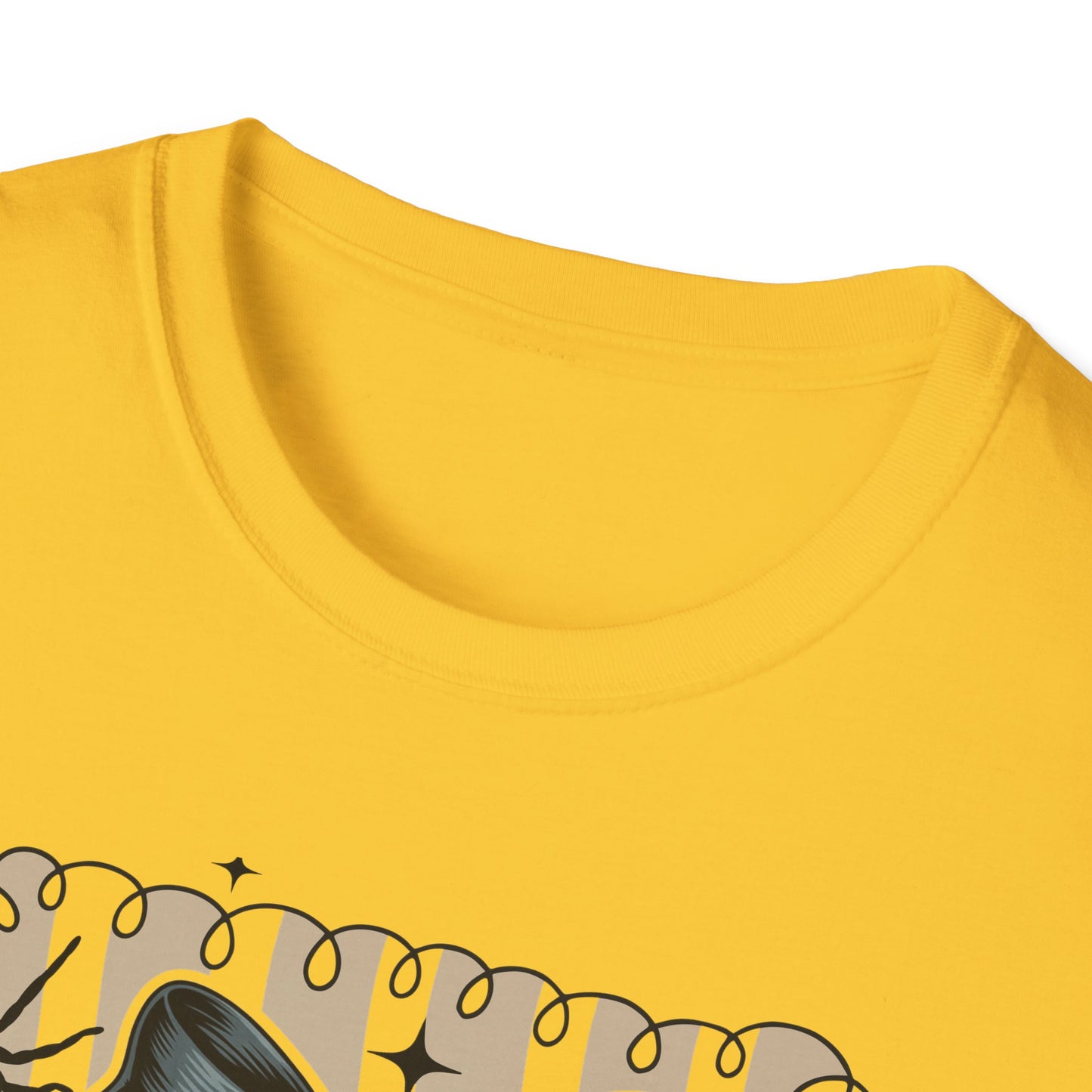 Skull Coquette Bow Unisex Softstyle T-Shirt