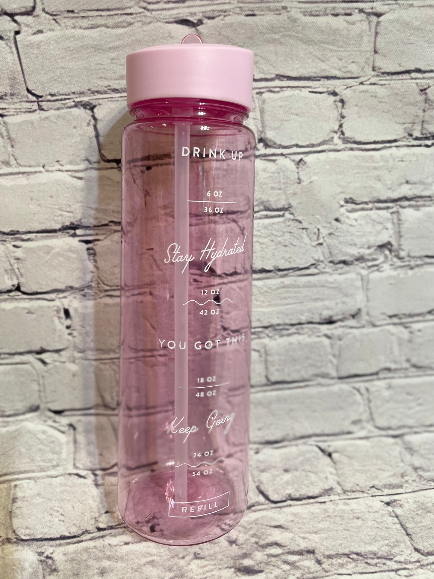 Wellness Tracker Water bottle 30 fl oz. - Southern Chic Magnolias, LLC