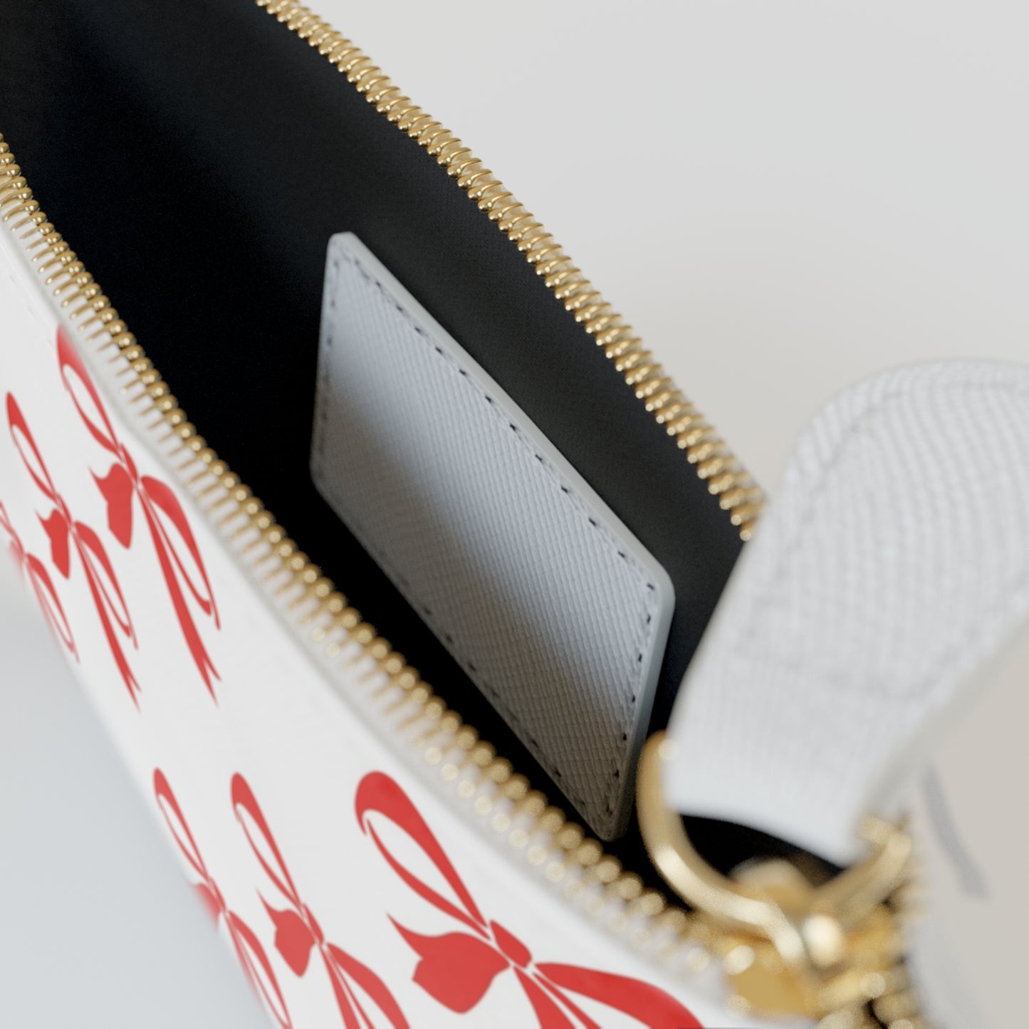 Mini Clutch Bag Girlie Bow Red