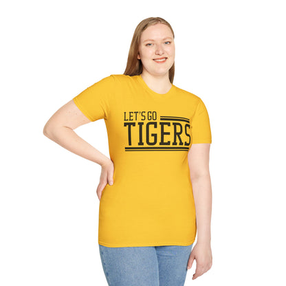 Lets Go Tigers Unisex Softstyle T-Shirt