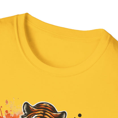 Tigers Football Unisex Softstyle T-Shirt