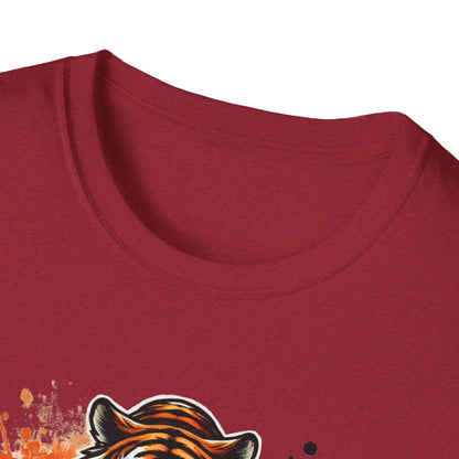 Tigers Football Unisex Softstyle T-Shirt