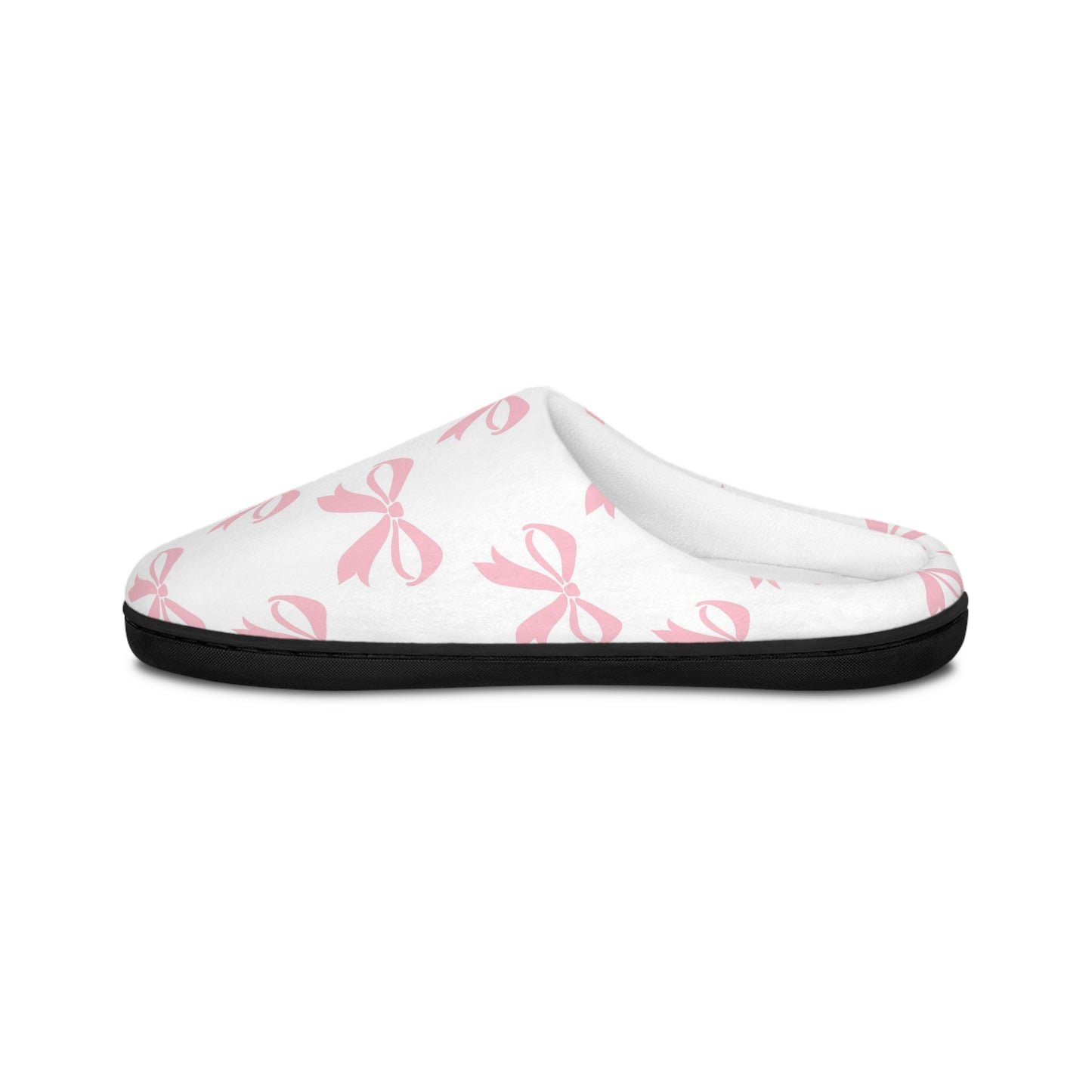 Women's Indoor Slippers Girlie Bow Pink