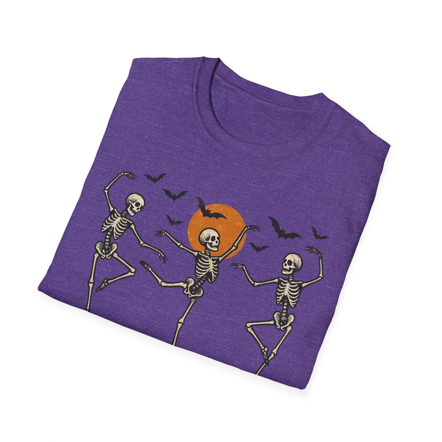 Dancing Skeletons Unisex Softstyle T-Shirt