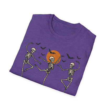 Dancing Skeletons Unisex Softstyle T-Shirt