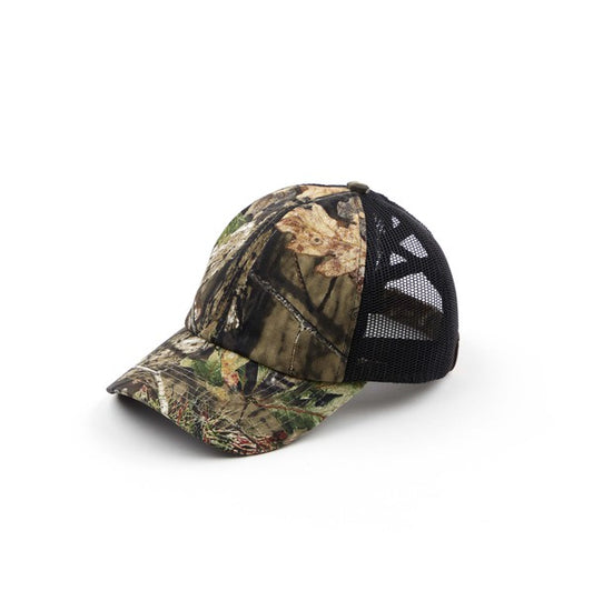 MossyOak Criss-Cross Pony Cap - Southern Chic Magnolias, LLC