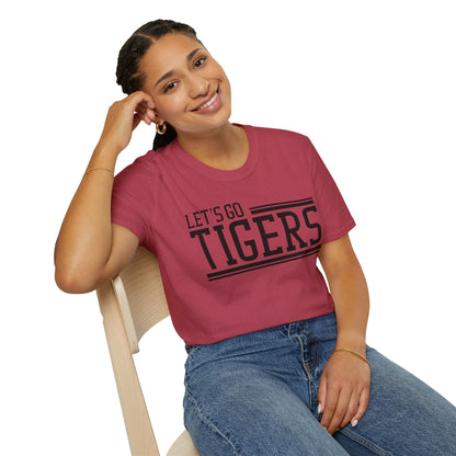Lets Go Tigers Unisex Softstyle T-Shirt
