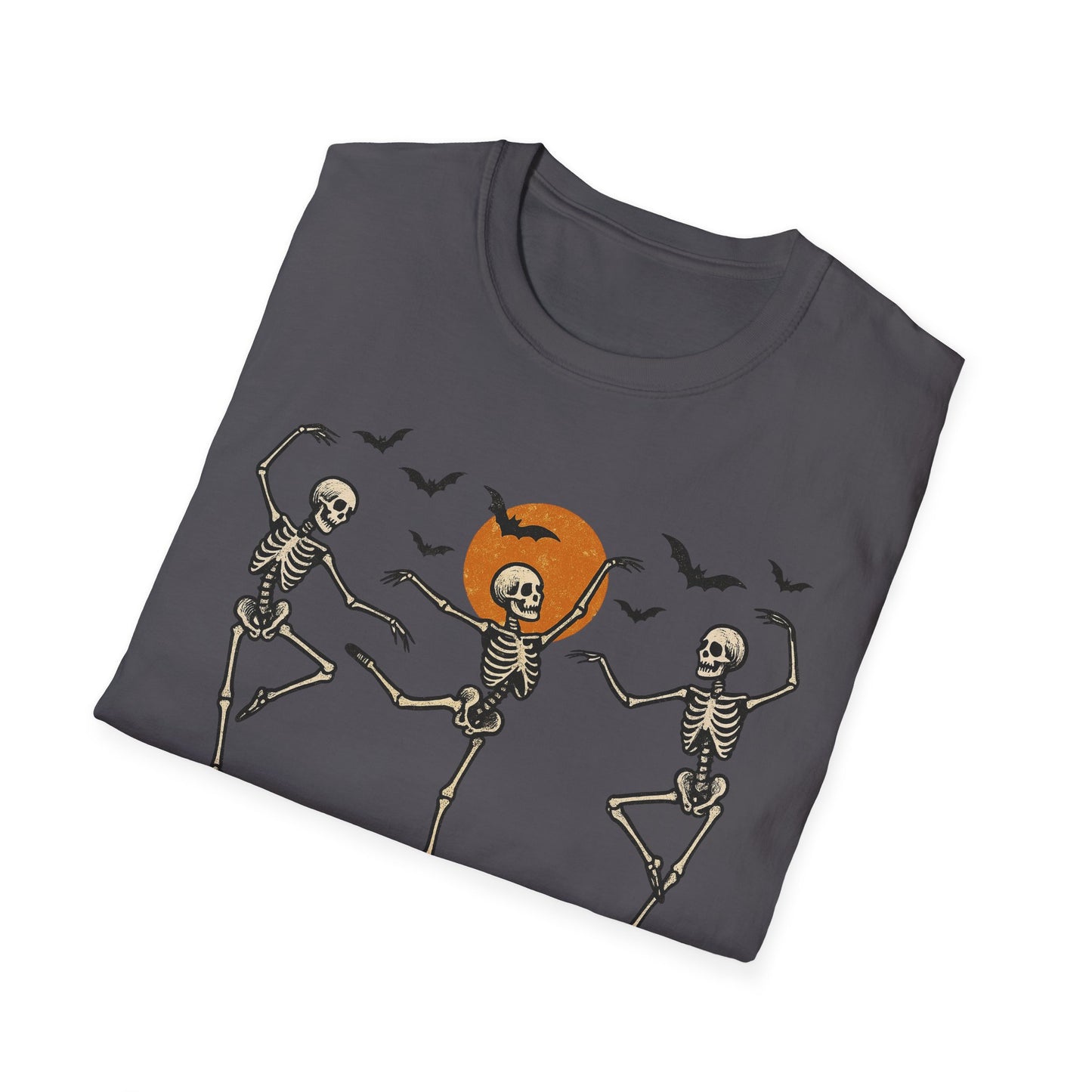 Dancing Skeletons Unisex Softstyle T-Shirt