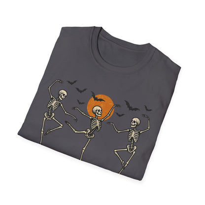 Dancing Skeletons Unisex Softstyle T-Shirt