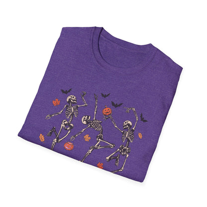 Skeleton Spooky Day Unisex Softstyle T-Shirt