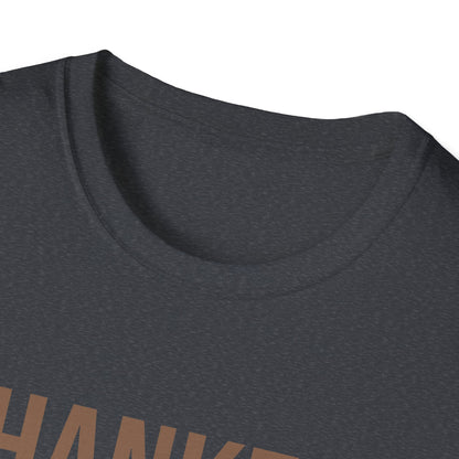 Thankful Blessed Mess Unisex Softstyle T-Shirt