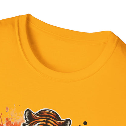 Tigers Football Unisex Softstyle T-Shirt