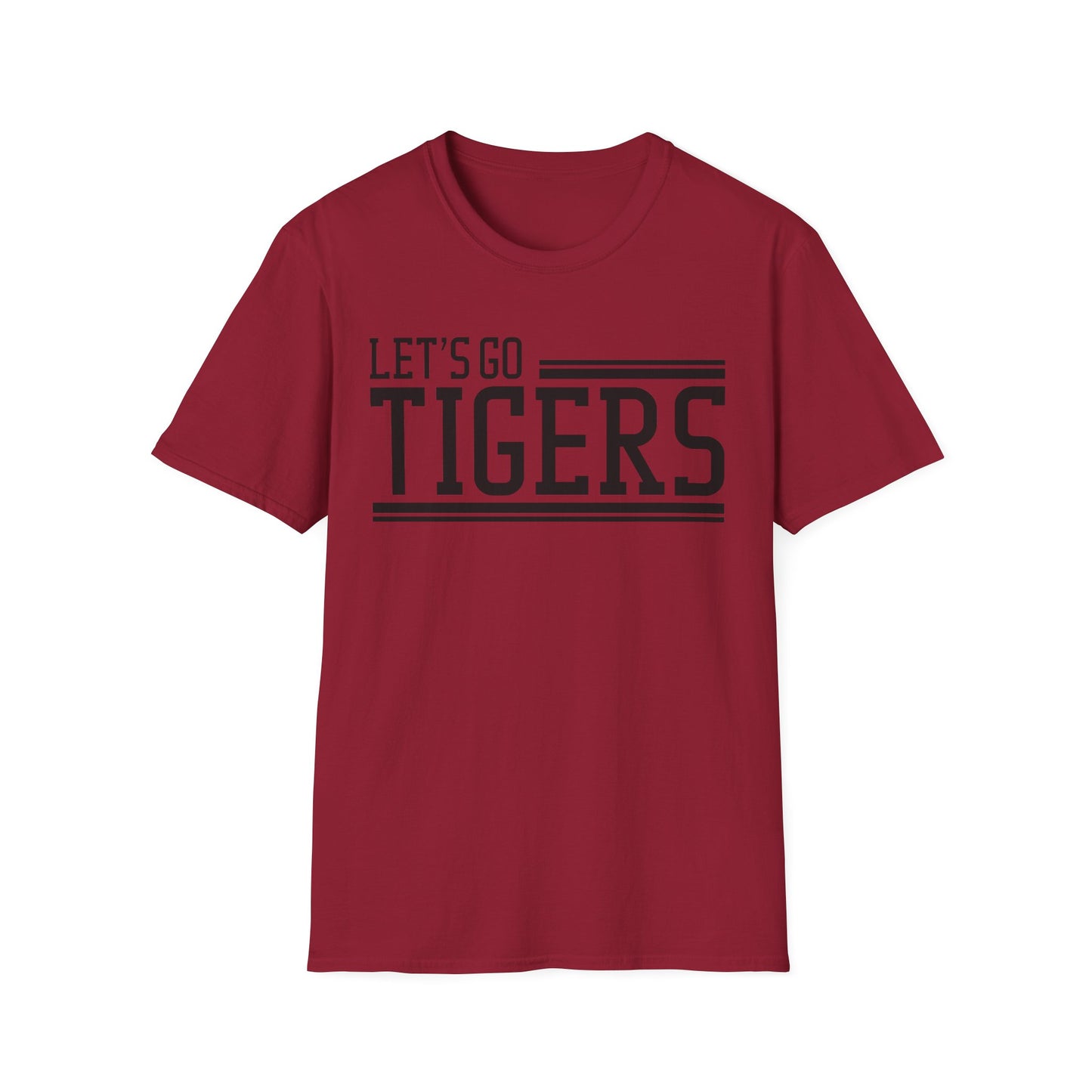 Lets Go Tigers Unisex Softstyle T-Shirt