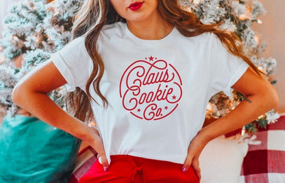 Santa Claus Cookie Co Boutique Tee