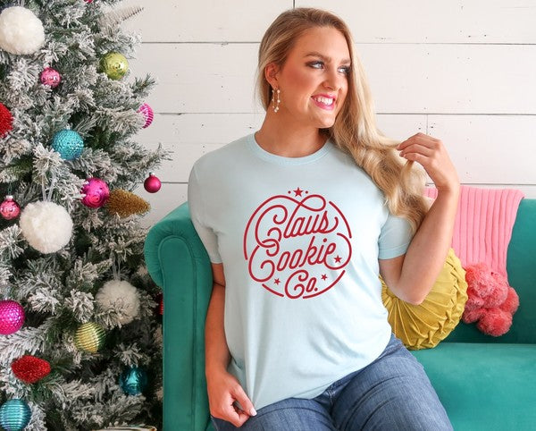 Santa Claus Cookie Co Boutique Tee