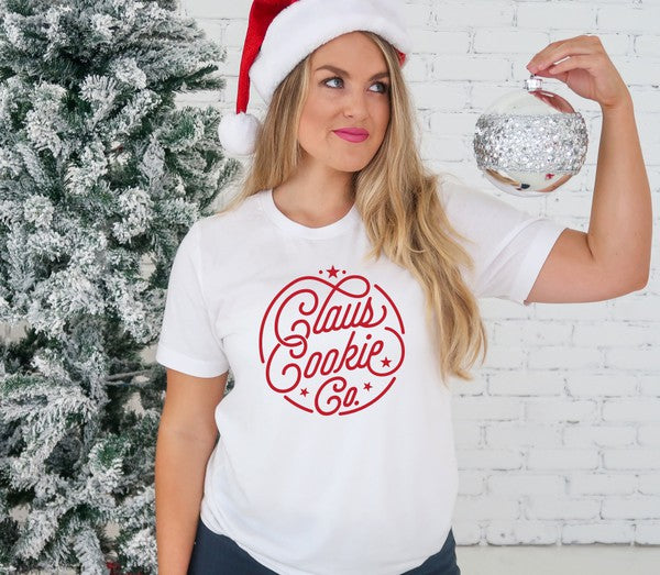 Santa Claus Cookie Co Boutique Tee