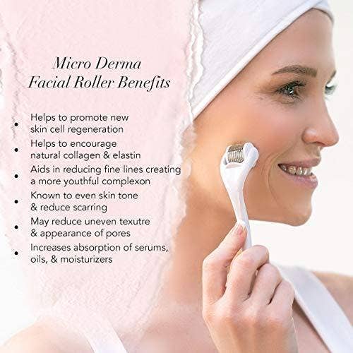 Micro Derma Facial Roller - Southern Chic Magnolias, LLC