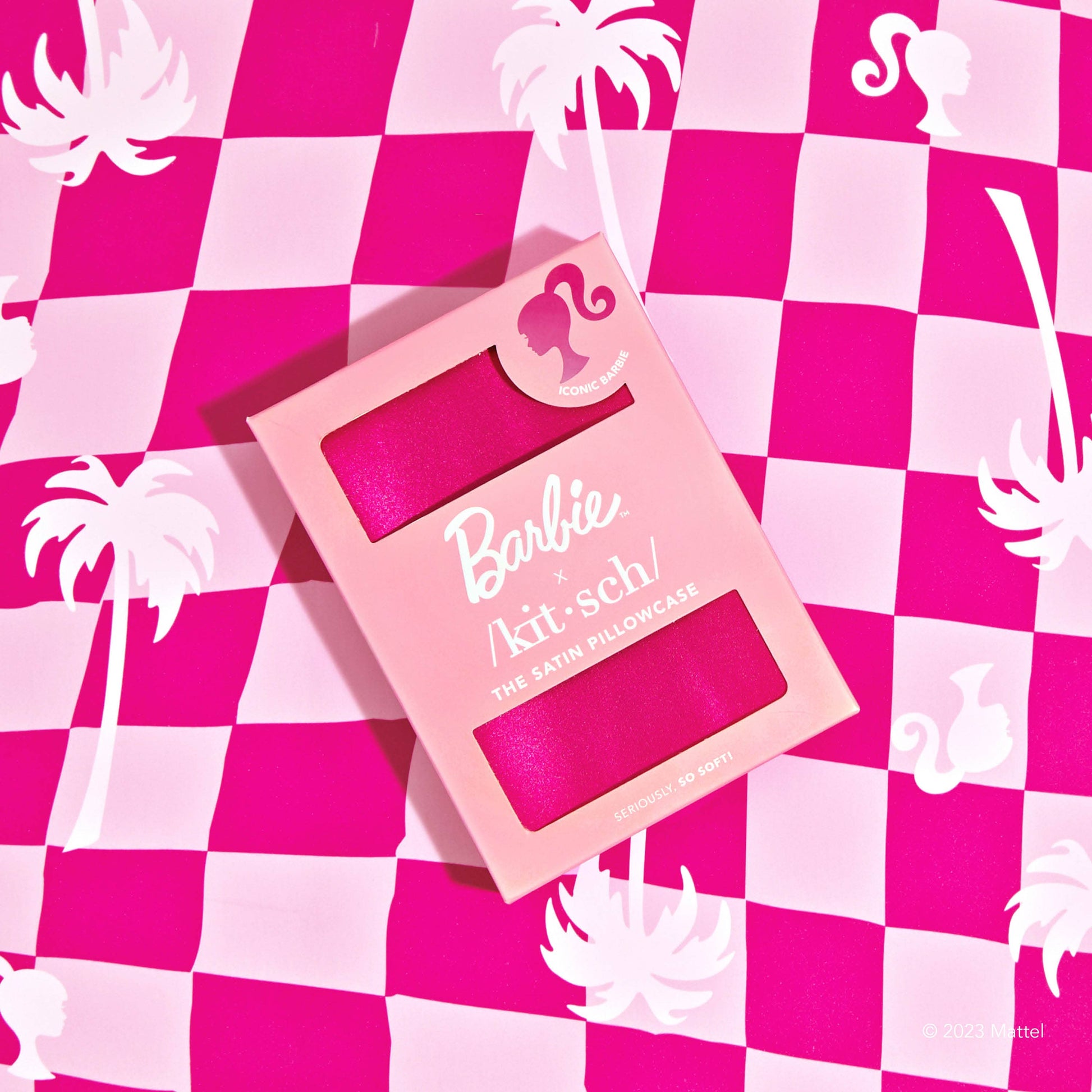 Barbie Pink Satin Pillowcase - Southern Chic Magnolias, LLC