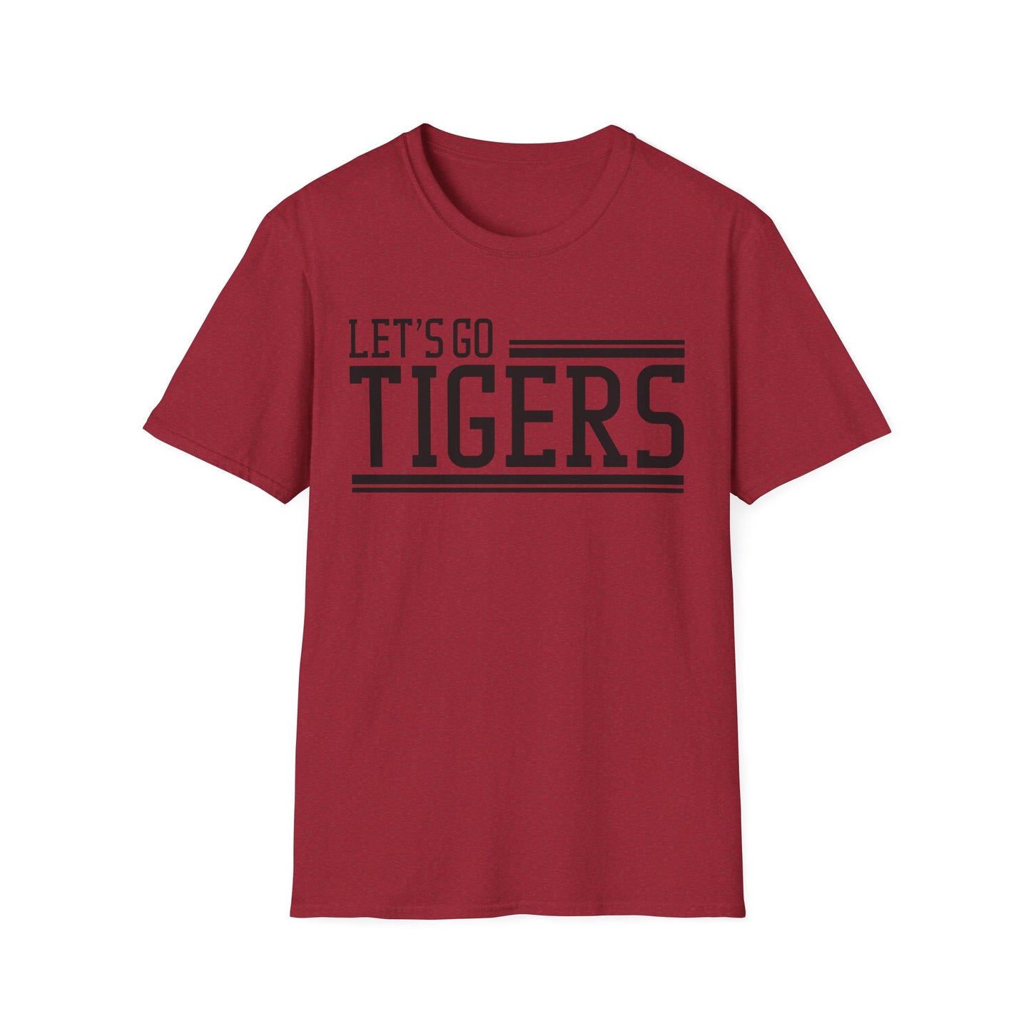 Lets Go Tigers Unisex Softstyle T-Shirt
