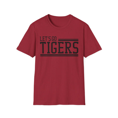 Lets Go Tigers Unisex Softstyle T-Shirt