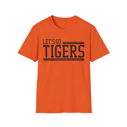 Lets Go Tigers Unisex Softstyle T-Shirt