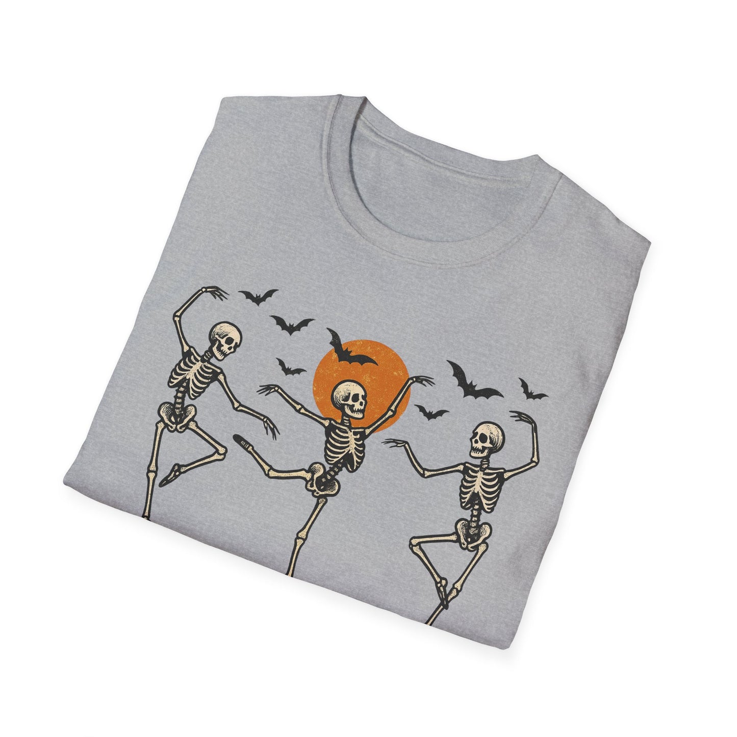 Dancing Skeletons Unisex Softstyle T-Shirt
