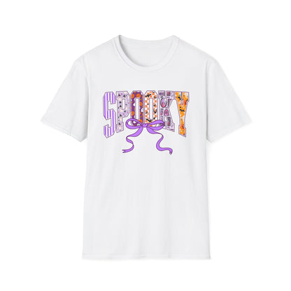 Preppy Spooky Coquette Unisex Softstyle T-Shirt