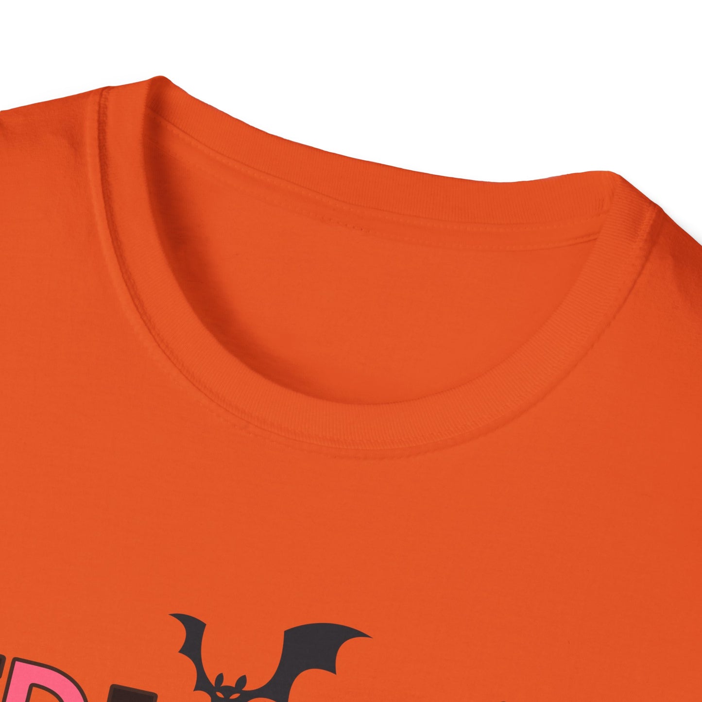 Trick Or Treat Pink Pumpkin Unisex Softstyle T-Shirt