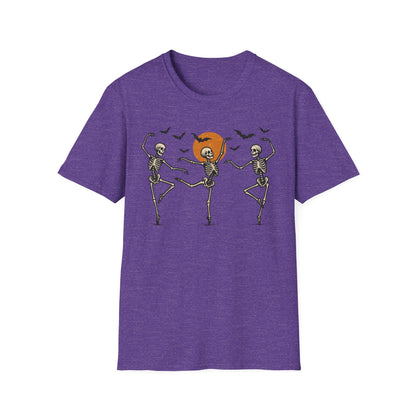 Dancing Skeletons Unisex Softstyle T-Shirt