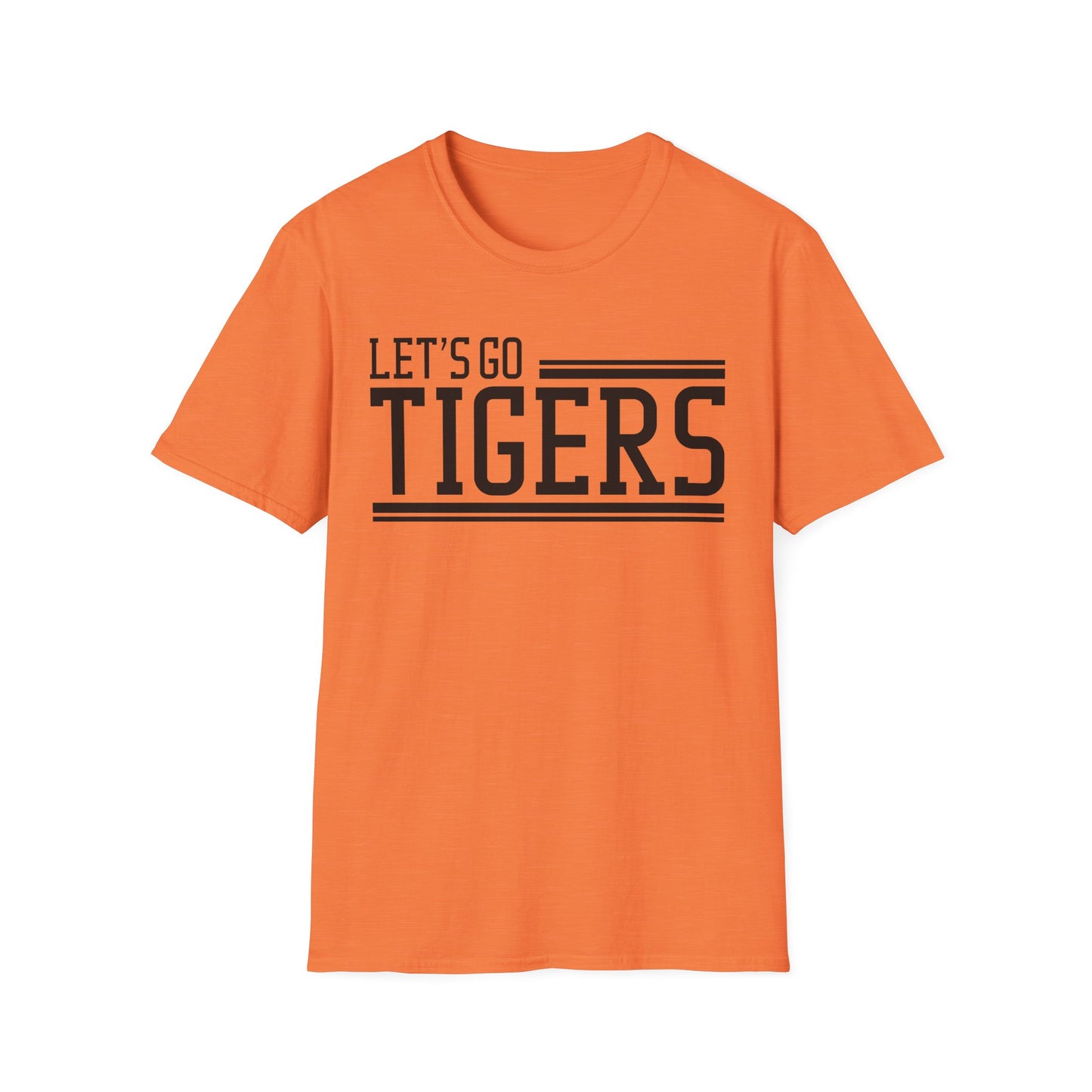 Lets Go Tigers Unisex Softstyle T-Shirt