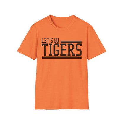 Lets Go Tigers Unisex Softstyle T-Shirt