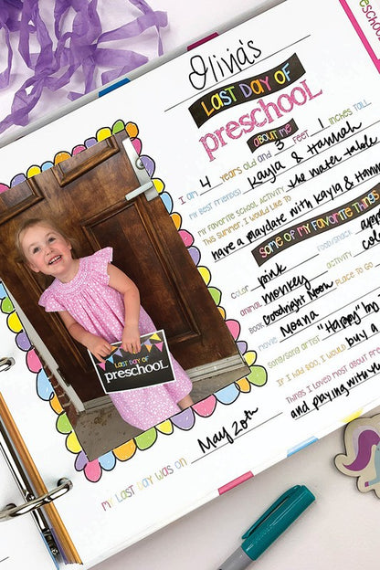 Class Keeper School Memory Keepsake Binder